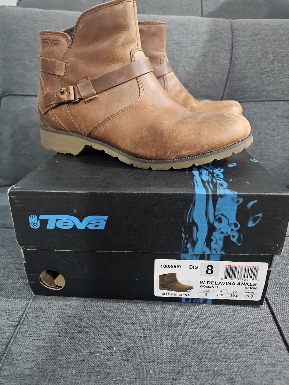 Teva Delavina Women's Ankle Boot - Brown